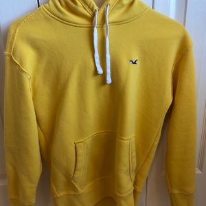Yellow Hollister hoodie Sweatshirt